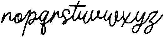 Morlintado otf (400) Font LOWERCASE