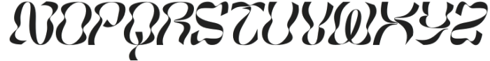 Mornek Italic otf (400) Font UPPERCASE