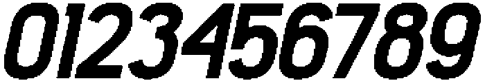 Mornelle Bold Condensed Oblique otf (700) Font OTHER CHARS