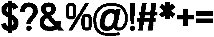 Mornelle Bold Condensed otf (700) Font OTHER CHARS