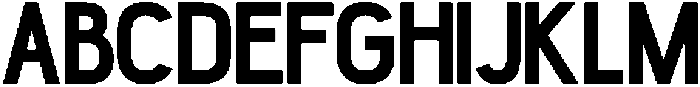 Mornelle Bold Condensed otf (700) Font UPPERCASE