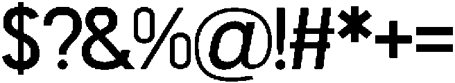 Mornelle Condensed otf (400) Font OTHER CHARS