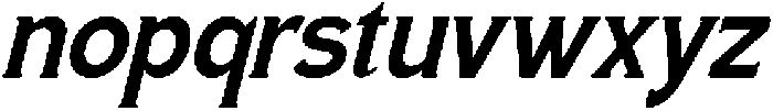 Morning Breakfast Italic otf (400) Font LOWERCASE