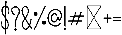 Morning Bright Regular otf (400) Font OTHER CHARS