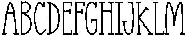 Morning Bright Regular otf (400) Font UPPERCASE