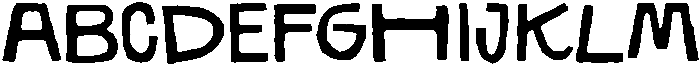 Morning Chaos otf (400) Font UPPERCASE