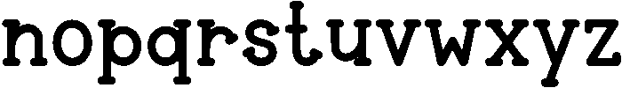 Morning Coffee Regular ttf (400) Font LOWERCASE