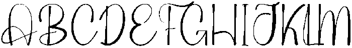 Morning Darling Regular otf (400) Font UPPERCASE