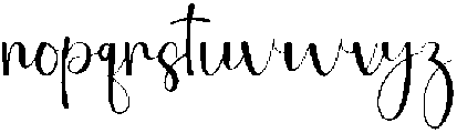 Morning Darling Regular otf (400) Font LOWERCASE