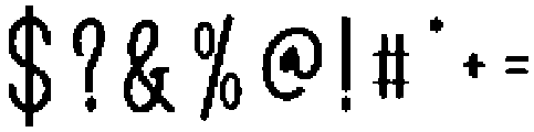 Morning Farmer Regular otf (400) Font OTHER CHARS