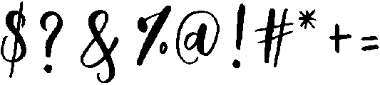 Morning Glory otf (400) Font OTHER CHARS