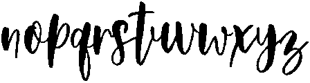 Morning Glory otf (400) Font LOWERCASE