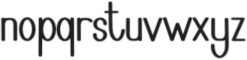 Morning House Regular otf (400) Font LOWERCASE