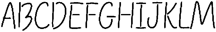 Morning Notes Regular otf (400) Font UPPERCASE