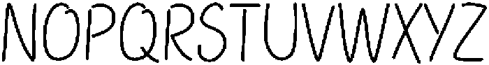 Morning Notes Regular otf (400) Font UPPERCASE