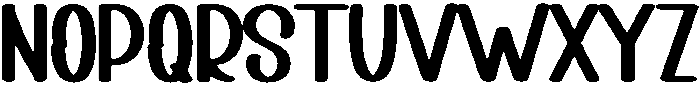 Morning Regular otf (400) Font LOWERCASE