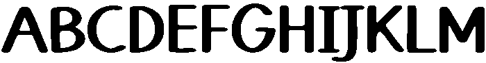 Morning Regular otf (400) Font UPPERCASE
