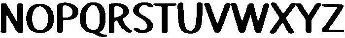 Morning Regular otf (400) Font UPPERCASE