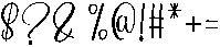 Morning Regular otf (400) Font OTHER CHARS