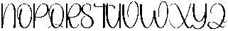 Morning Regular otf (400) Font UPPERCASE