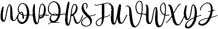 Morning Regular otf (400) Font UPPERCASE