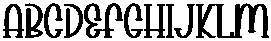 Morning Sunrise Regular otf (400) Font UPPERCASE