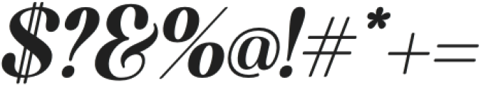 Morning Sweetest Neue Medium Italic otf (500) Font OTHER CHARS