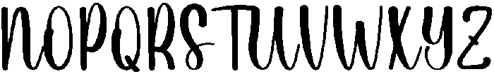 Morning Vibes Regular otf (400) Font UPPERCASE