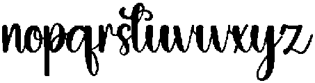 Morning Vibes Regular otf (400) Font LOWERCASE