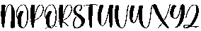 Morning Wonderful Regular otf (400) Font LOWERCASE