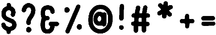 Morning glory otf (400) Font OTHER CHARS