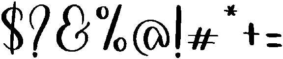 Morning otf (400) Font OTHER CHARS