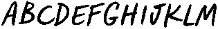 MorningRitual Regular otf (400) Font UPPERCASE