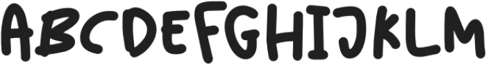 MorningWalk-Regular otf (400) Font UPPERCASE