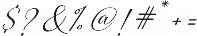 Morris Script otf (400) Font OTHER CHARS