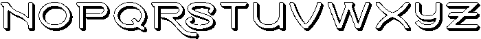 Morro Shadow otf (400) Font LOWERCASE