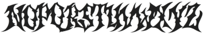 Morse Black Metal Font Regular otf (900) Font LOWERCASE