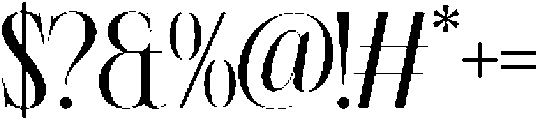 Morside-Regular otf (400) Font OTHER CHARS