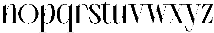Morside-Regular otf (400) Font LOWERCASE