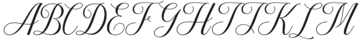 MorsteinVintageScript-Regular otf (400) Font UPPERCASE