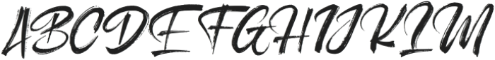 Mortal Threat Regular otf (400) Font UPPERCASE