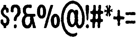 Mortberg Regular otf (400) Font OTHER CHARS