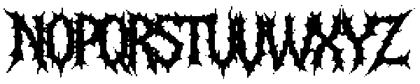 Mortem Regular otf (400) Font LOWERCASE