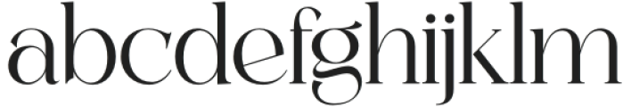 Mortgage Regular otf (400) Font LOWERCASE