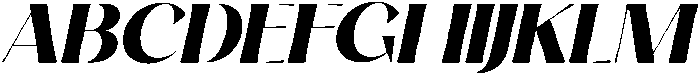 Morv Oblique otf (400) Font UPPERCASE
