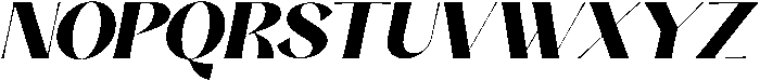 Morv Oblique otf (400) Font UPPERCASE