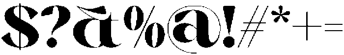 Morv otf (400) Font OTHER CHARS