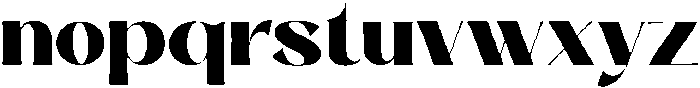 Morv otf (400) Font LOWERCASE
