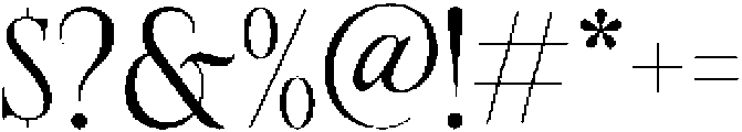 Morvella Regular otf (400) Font OTHER CHARS