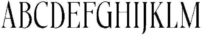 Morvella Regular otf (400) Font UPPERCASE
